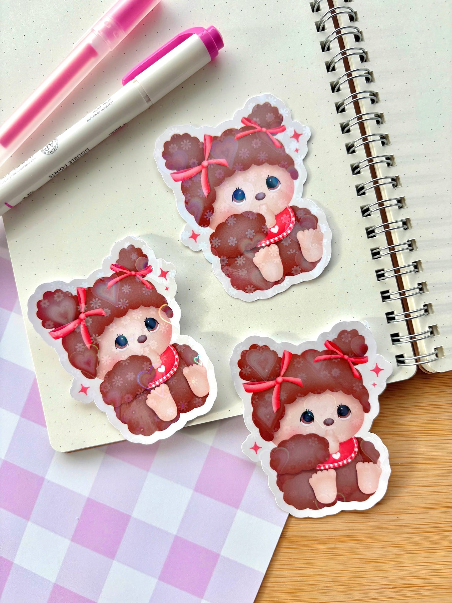 Monkey Vinyl Sticker
