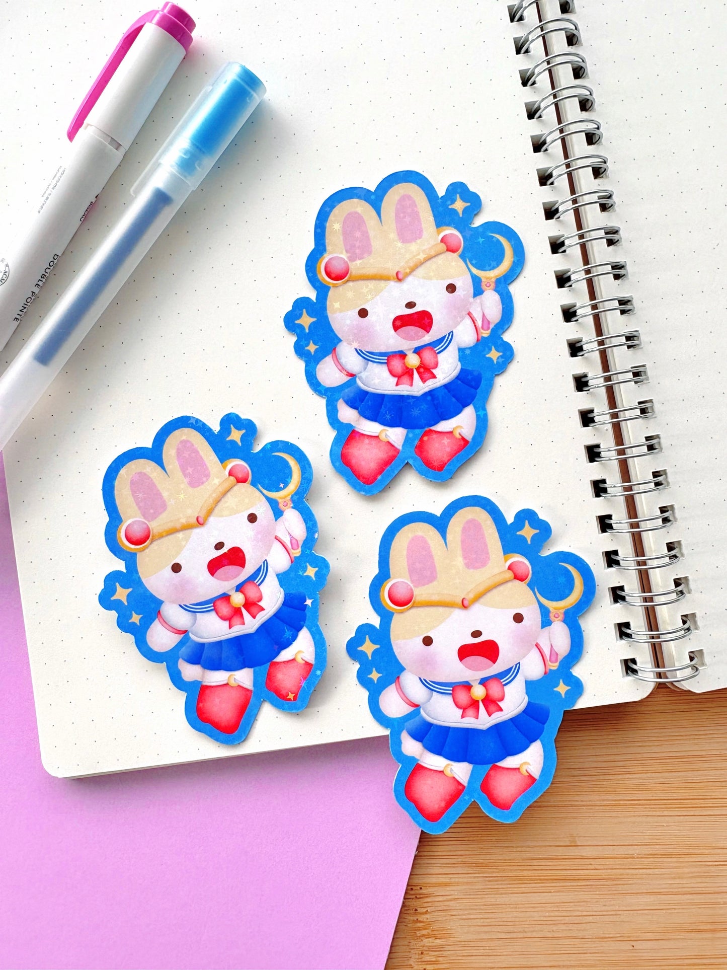 Sailor Bunny Vinyl Sticker