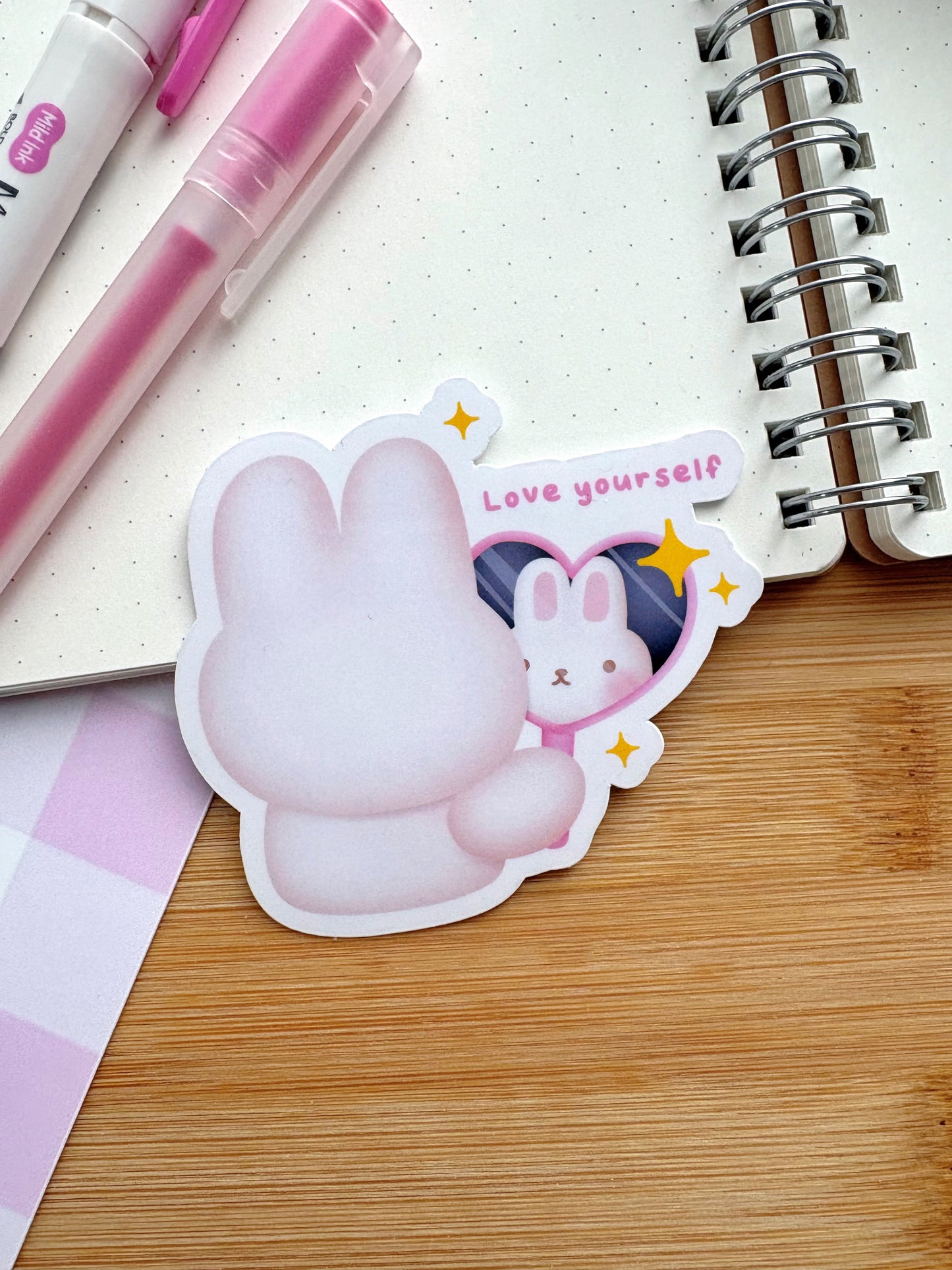 Love Yourself Vinyl Sticker