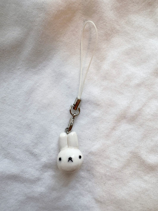 Bunny Clay Phone Charm