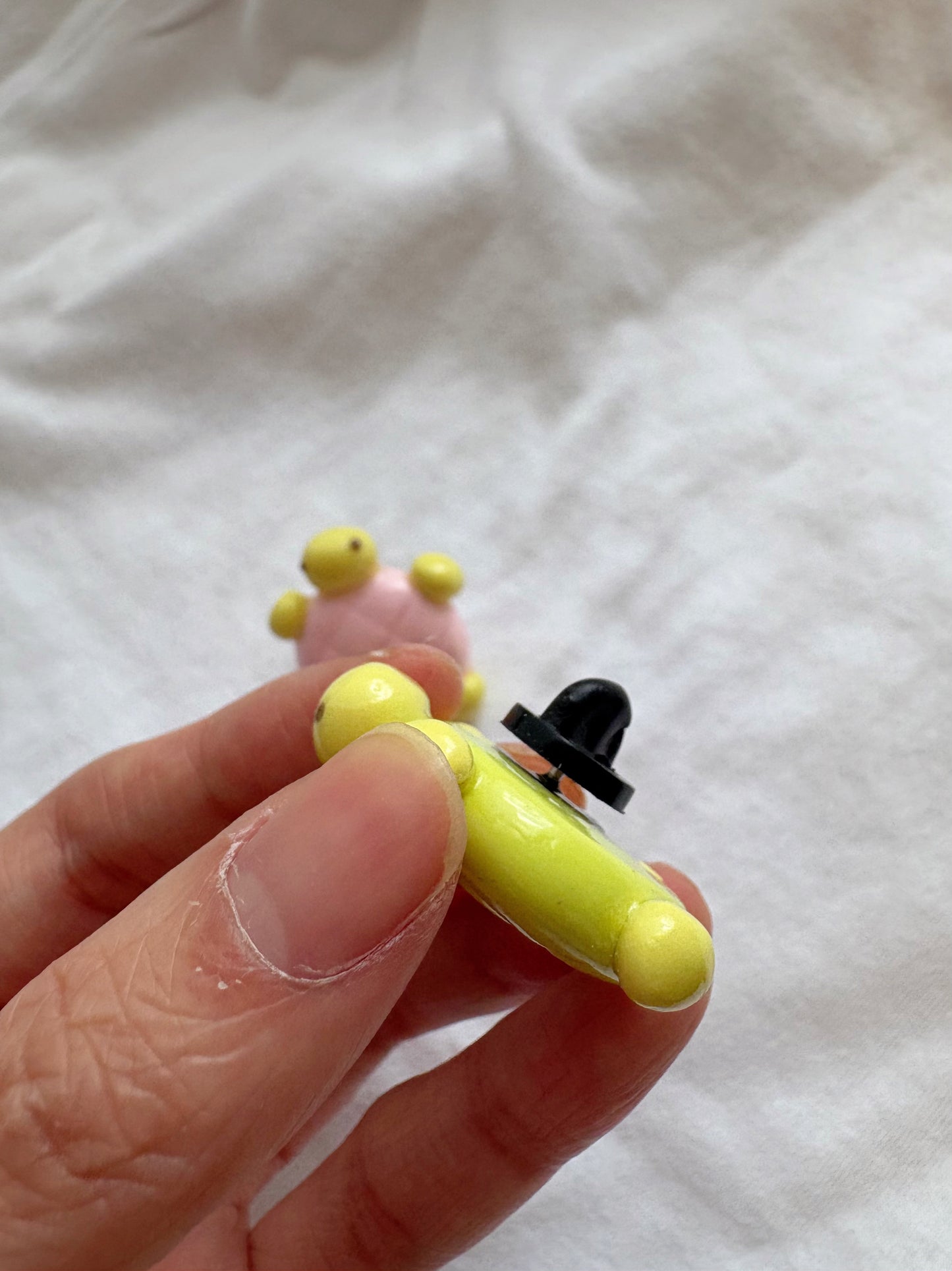 Melon Pan Turtle Clay Pin