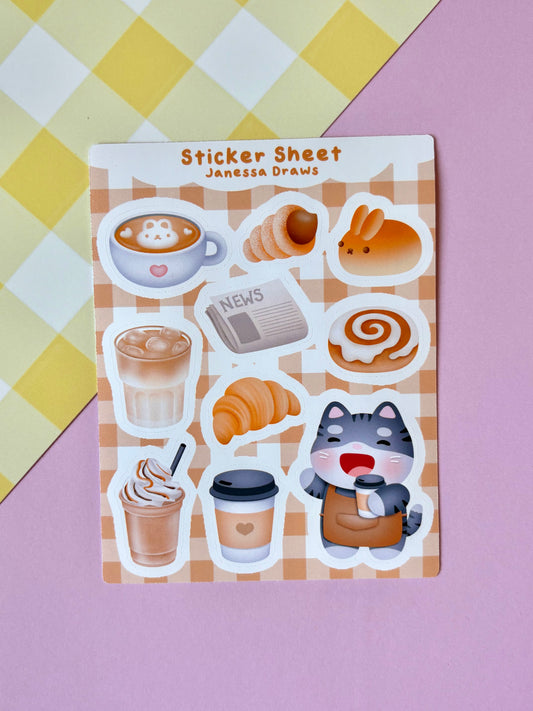 Coffee Sticker Sheet