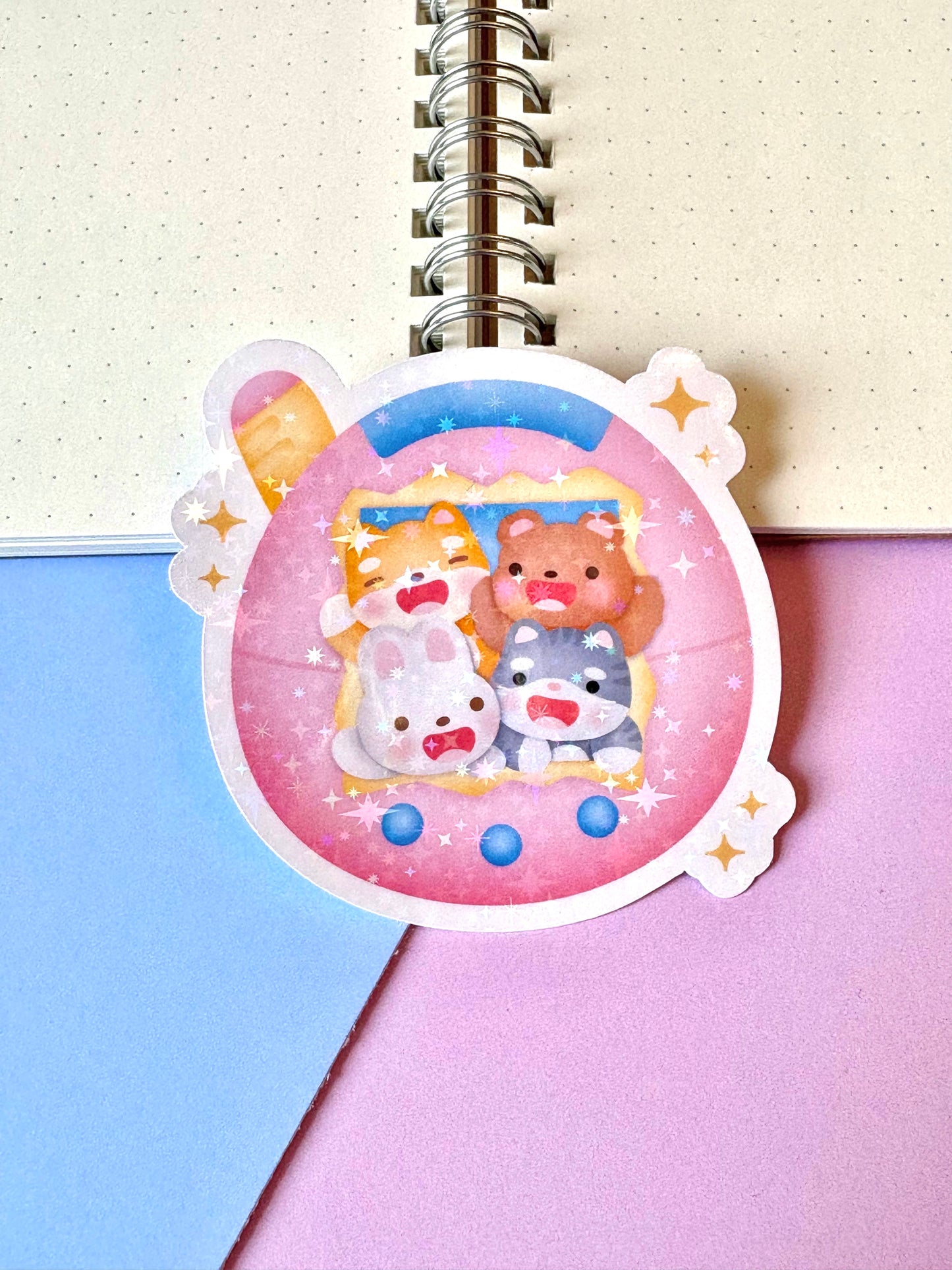 Tamagotchi Vinyl Sticker