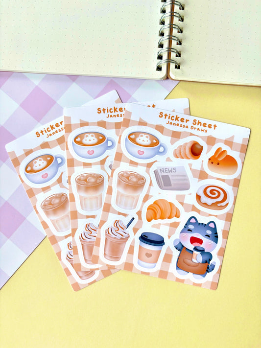 Coffee Sticker Sheet