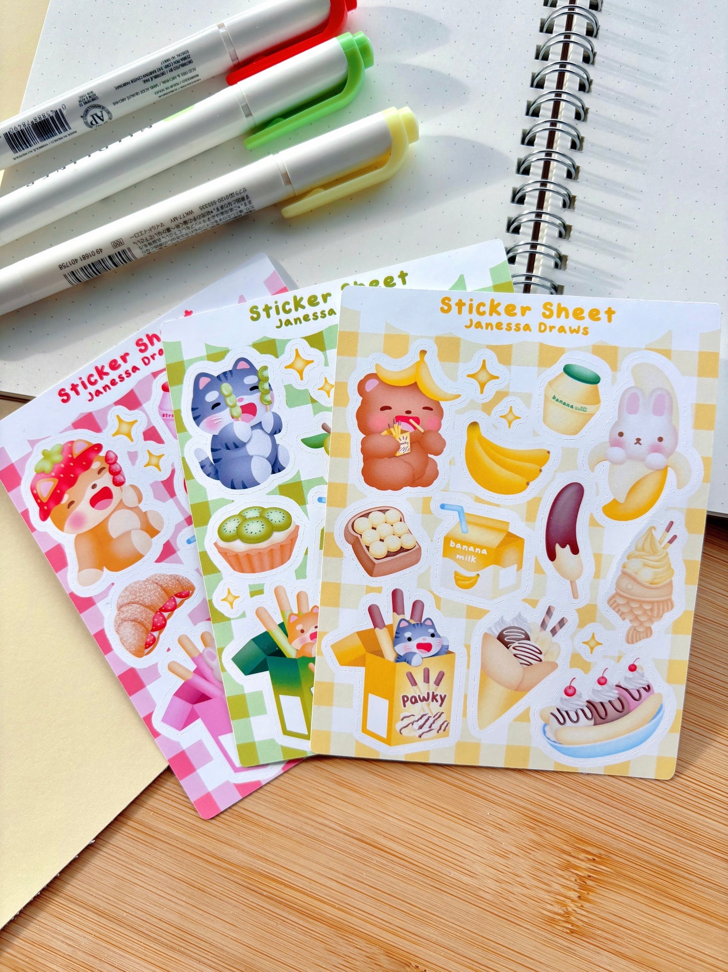 Fruit Series Sticker Sheet