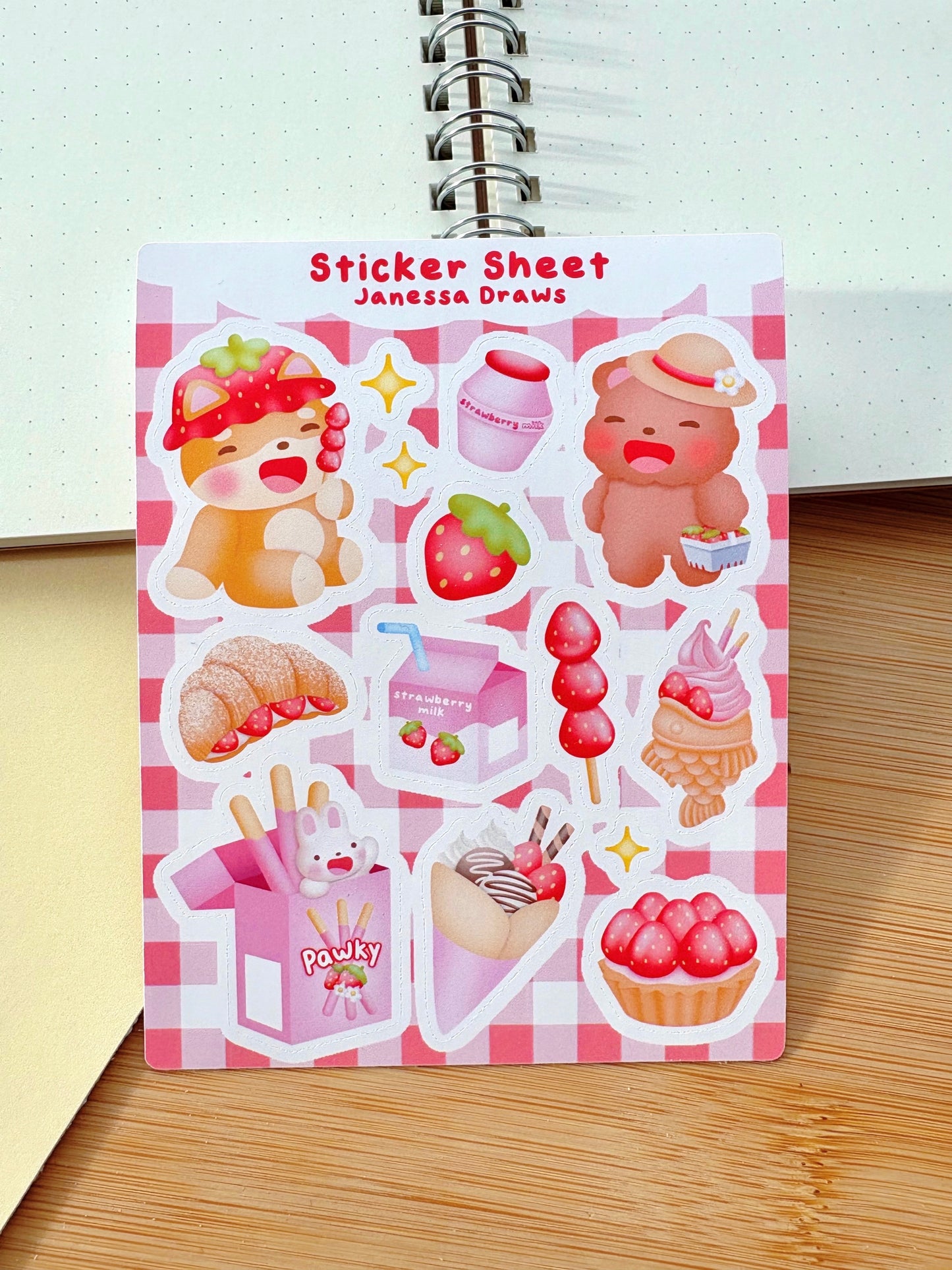 Fruit Series Sticker Sheet