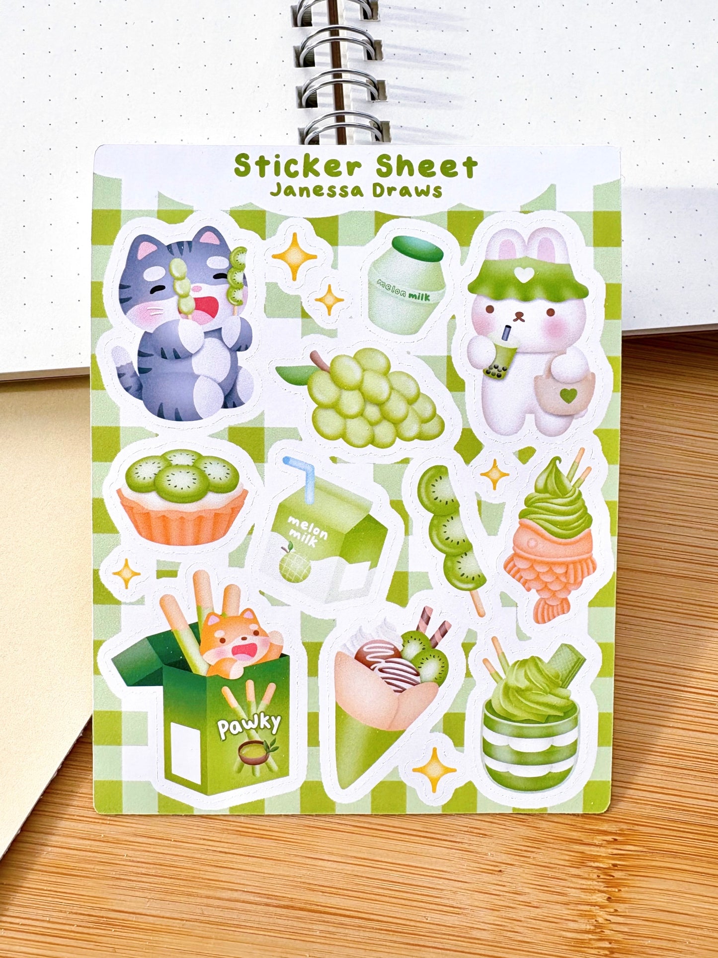 Fruit Series Sticker Sheet
