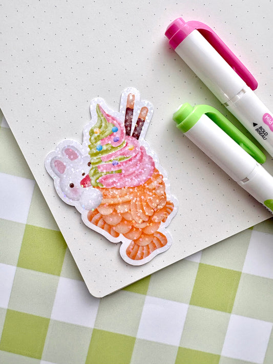 Tayaki Bunny Vinyl Sticker