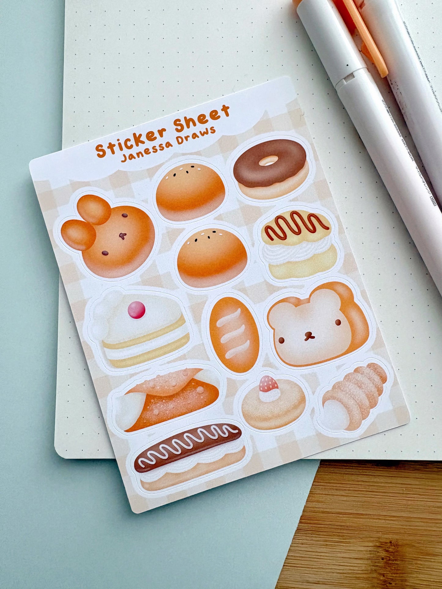 Bread Sticker Sheet