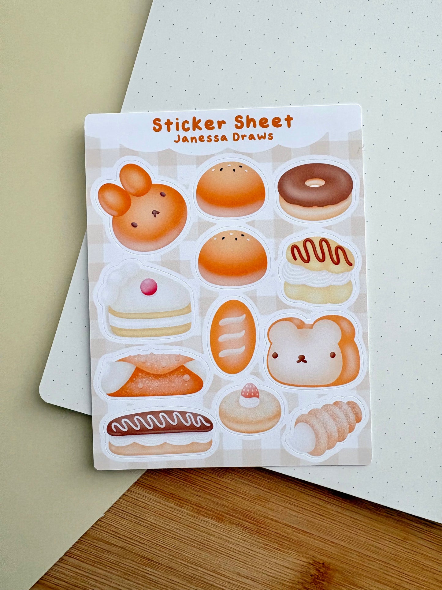 Bread Sticker Sheet