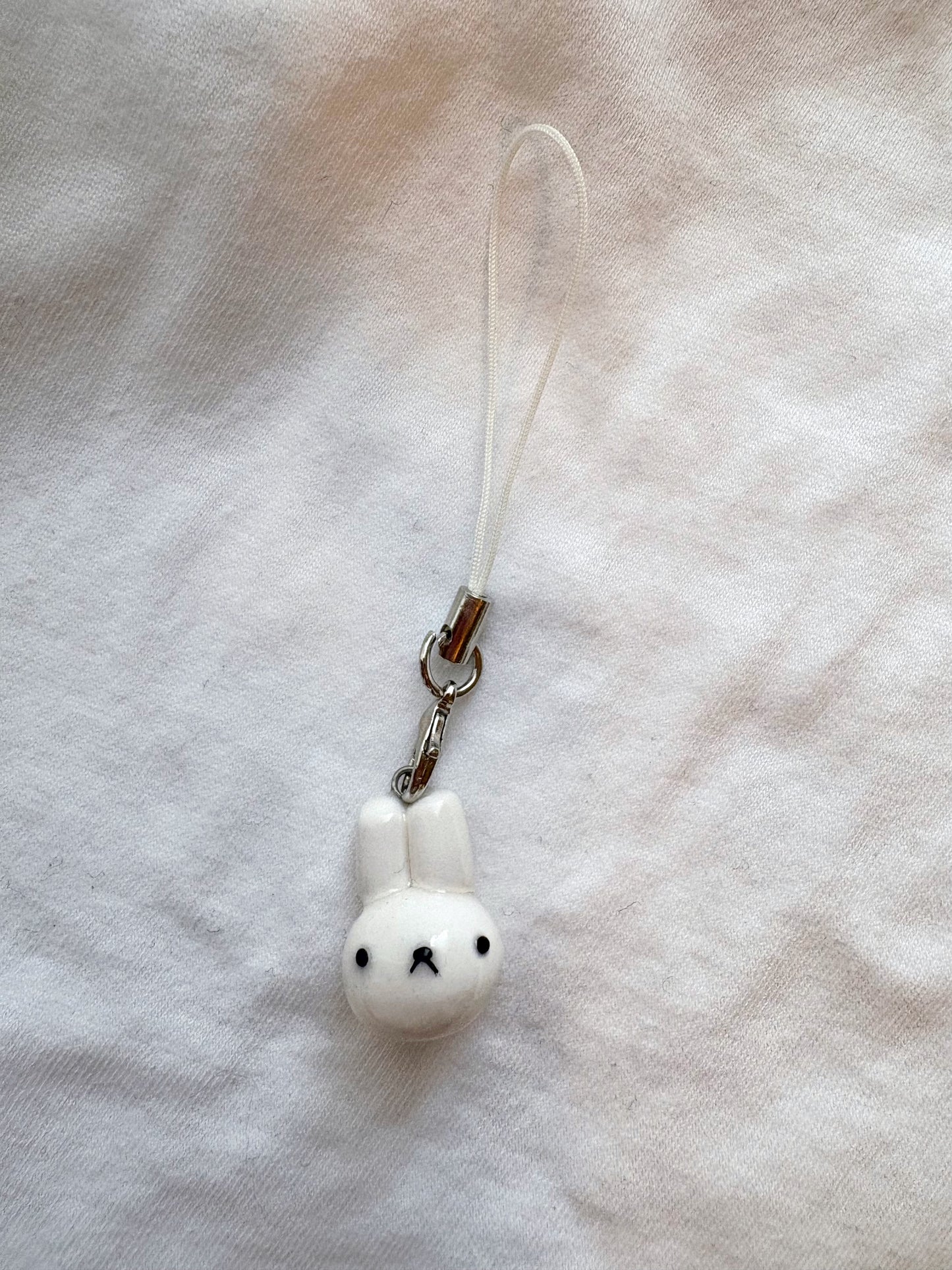 Bunny Clay Phone Charm