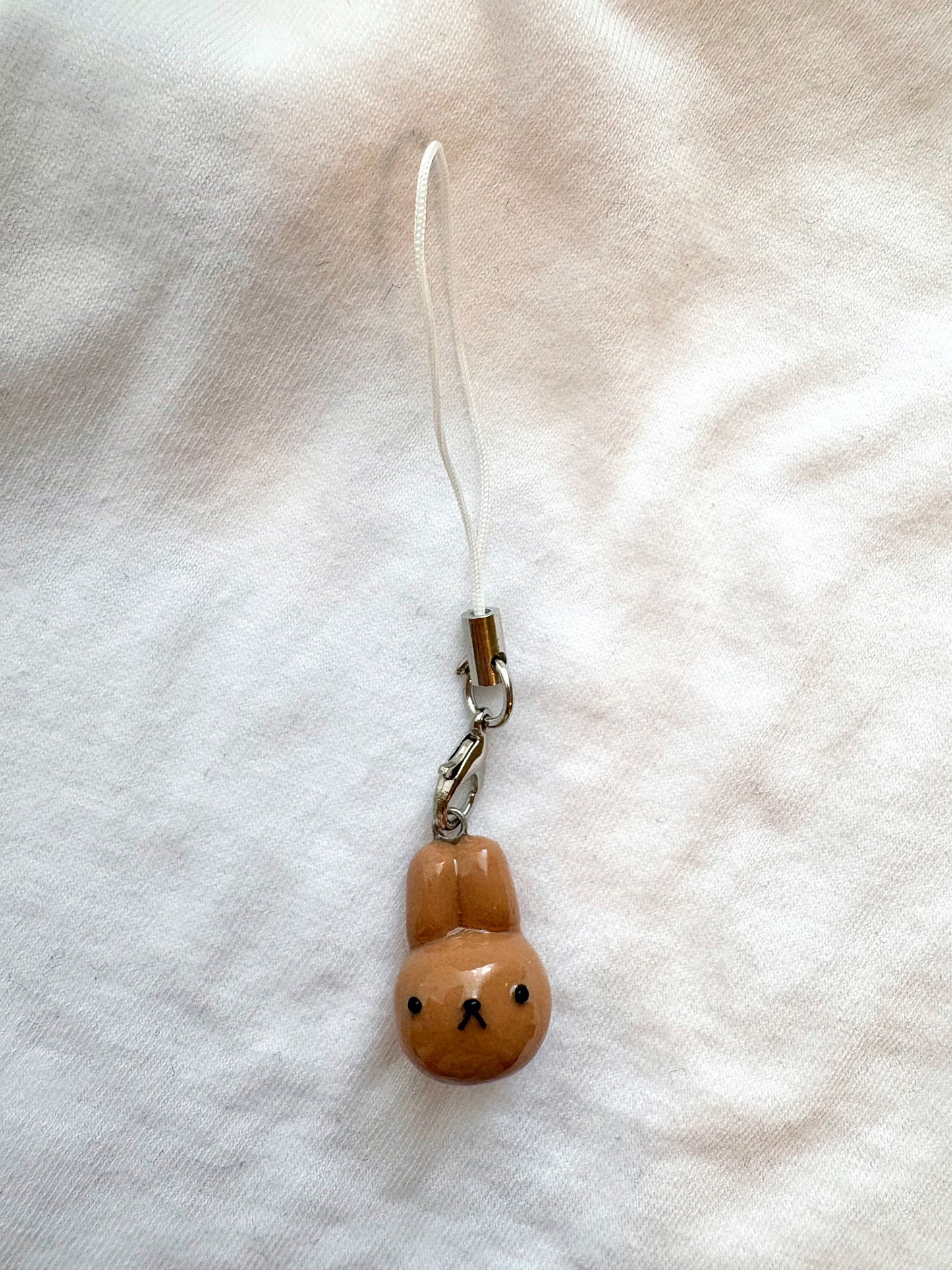 Bunny Clay Phone Charm