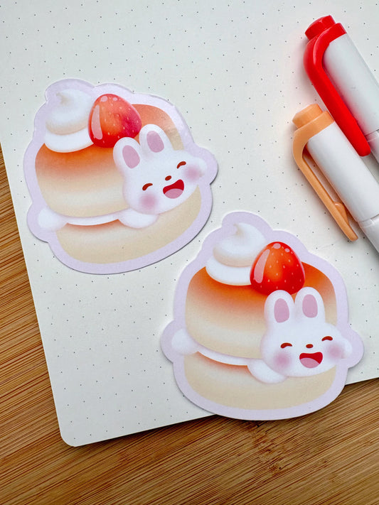 Soufflé Pancake Vinyl Sticker
