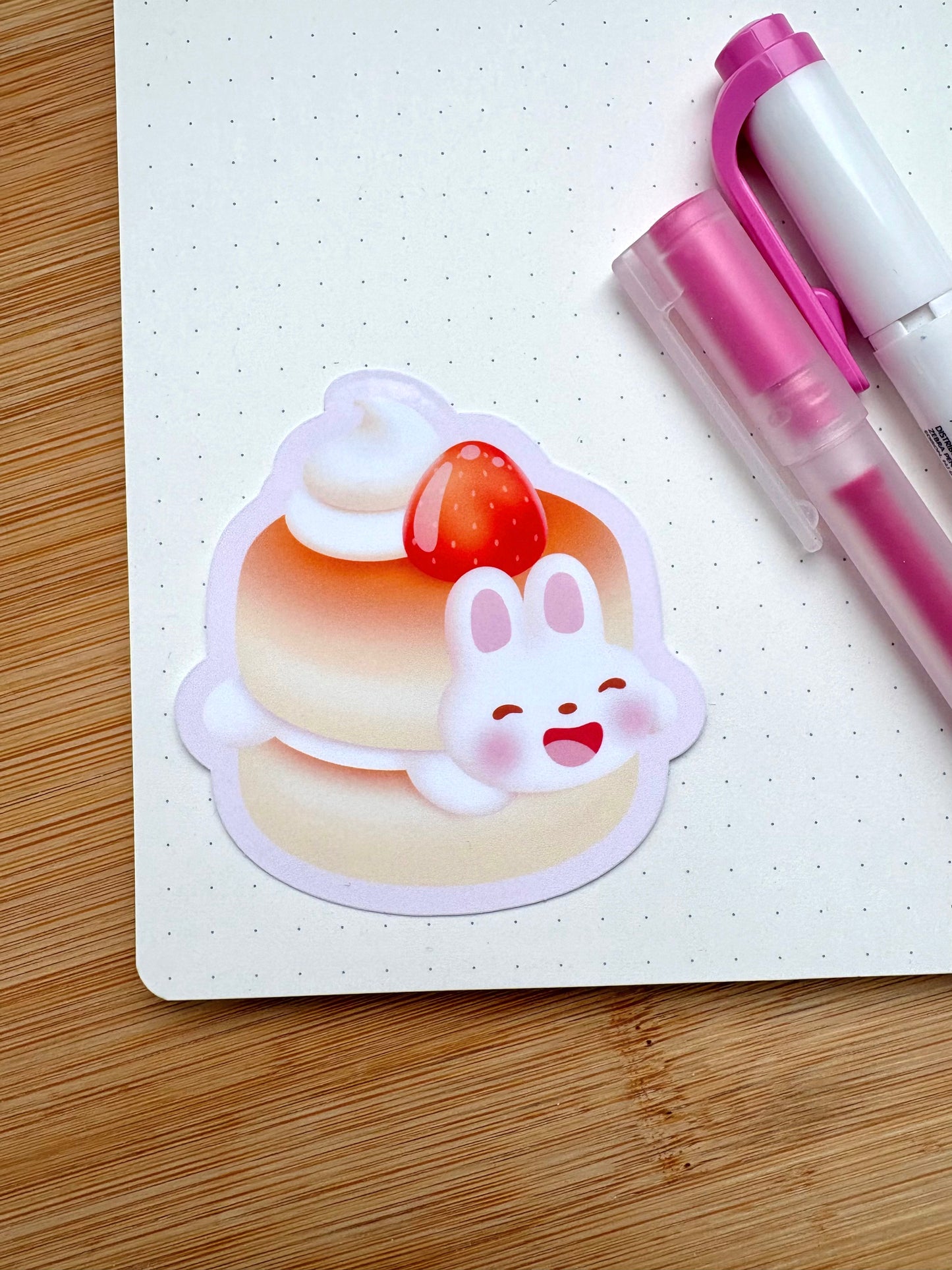 Soufflé Pancake Vinyl Sticker