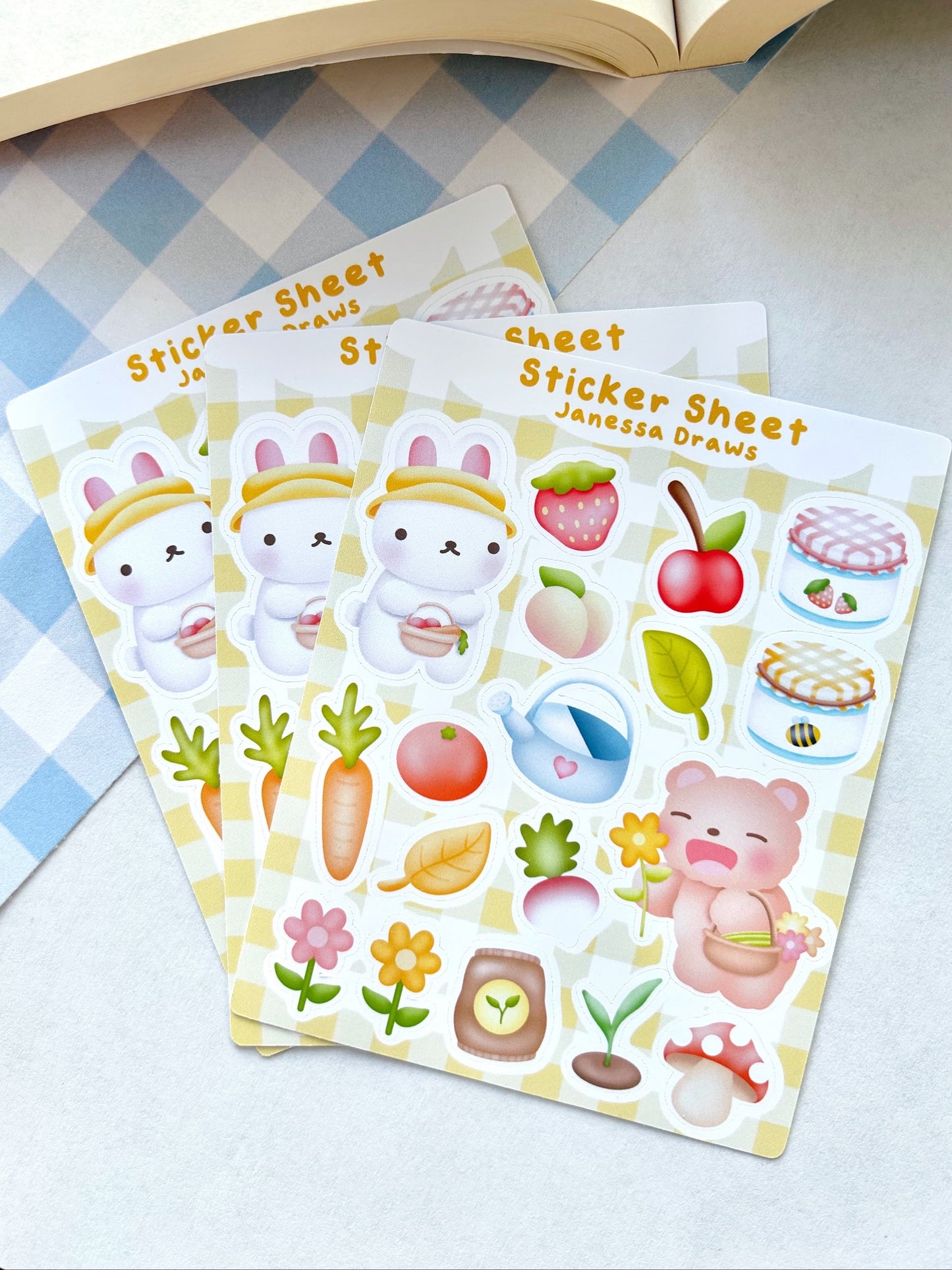 Gardening Sticker Sheet