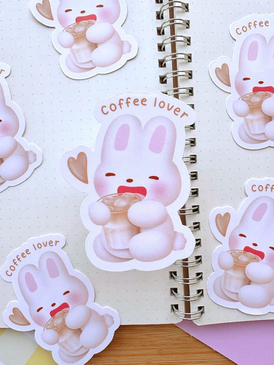 Coffee & Matcha Lover Vinyl Sticker