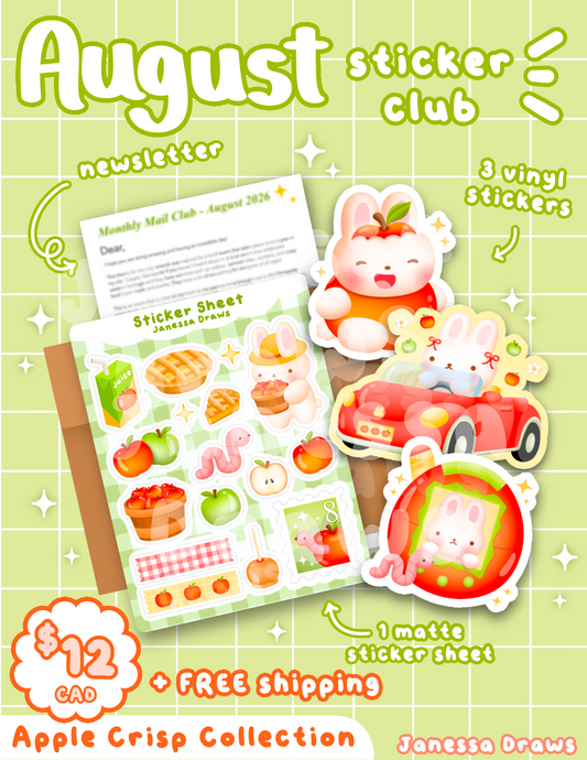 Monthly Sticker Club 💌